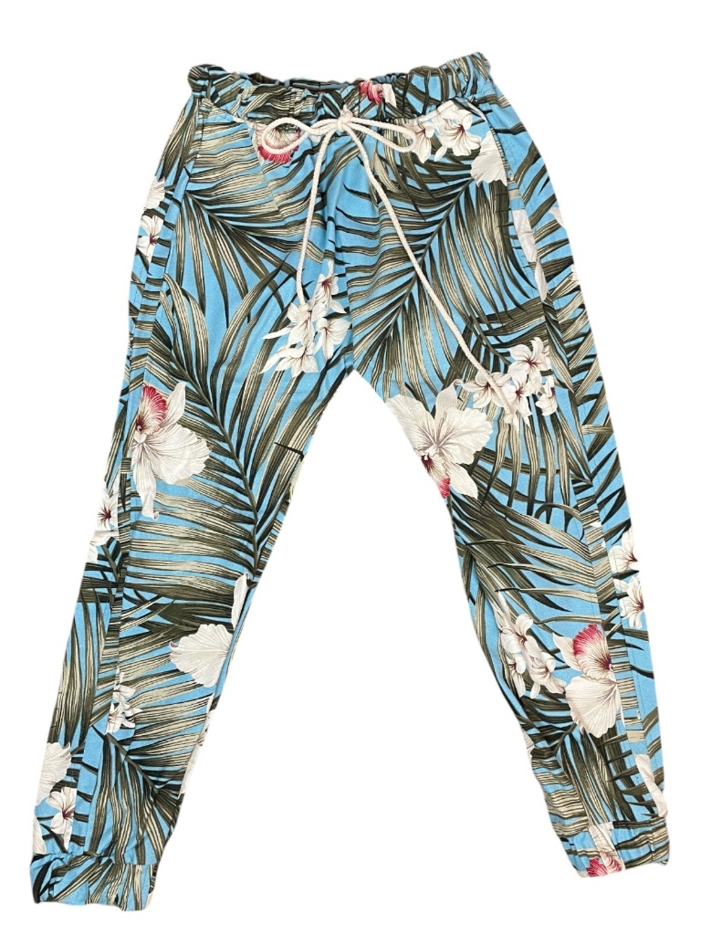 Jungle Girl Floral Print Joggers